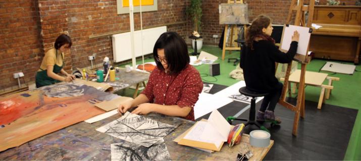 Mal- und Zeichenschule Wladimir Prib Berlin Kunstschule Malschule Mappenvorbereitung